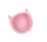 Силіконова миска дитяча FreeOn Kitty, рожевий (46330) - Pampik