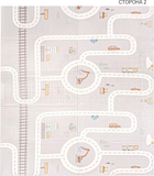 Дитячий складний килимок Poppet Клітинки-цікавості та Крутий маршрут двосторонній, 200х180x1 см (PP036-200) - Pampik - 2