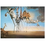 Пазл EuroGraphics Спокуса святого Антонія, Сальвадор Далі, 1000 елементів (6000-0847) - Pampik - 2