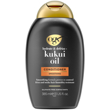 Кондиціонер для волосся OGX Kukuí Oil зволоження та гладкість з олією гавайського горіха, 385 мл - Pampik