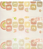 Дитячий складний килимок Poppet Звірята-близнята та Класики двосторонній, 200x180x1 см (PP034-200) - Pampik - 3