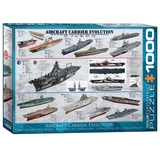 Пазл EuroGraphics Історія авіаносців, 1000 елементів (6000-0129) - Pampik