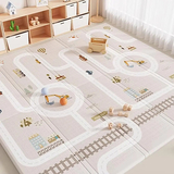 Дитячий складний килимок Poppet Клітинки-цікавості та Крутий маршрут двосторонній, 150х180x1 см (PP036-150) - Pampik - 9