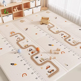 Дитячий складний килимок Poppet Весела вулиця та Диво-цифри двосторонній, 150х180x1 см (PP035-150) - Pampik - 9