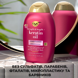 Кондиціонер для волосся OGX Keratin Oil проти ламкості з кератиновою олією, 385 мл - Pampik - 9
