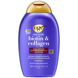 Шампунь OGX Biotin & Collagen для позбавленних об'єму та тонкого волосся з біотином і колагеном, 385 мл - Pampik
