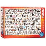 Пазл EuroGraphics Світ кішок, 1000 елементів (6000-0580) - Pampik