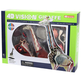 Об'ємна анатомічна модель 4D Master Жираф, 27 деталей (FM-622011) - Pampik