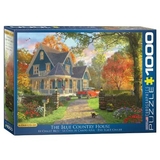 Пазл EuroGraphics Блакитний заміський будинок, Домінік Девісон, 1000 елементів (6000-0978) - Pampik