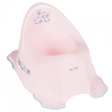 Горшок Tega Baby Bunny антискользящий, светло-розовый (KR-001-104) - Pampik