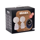 Молоковідсмоктувач електричний Beaba, подвійний, синій (911736) - Pampik - 2