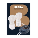 Молоковідсмоктувач електричний Beaba, подвійний, синій (911736) - Pampik - 6