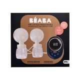 Молоковідсмоктувач електричний Beaba, подвійний, синій (911736) - Pampik - 4