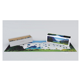 Пазл EuroGraphics Озеро Луиза, Канадские Скалистые горы, панорамный, 1000 элементов (6010-1456) - Pampik - 3