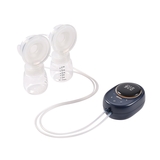 Молоковідсмоктувач електричний Beaba, подвійний, синій (911736) - Pampik - 9