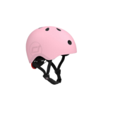 Шолом захисний дитячий Scoot and Ride з ліхтариком, розмір S/M (51-53 см), рожевий (SR-190605-ROSE) - Pampik