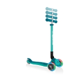 Самокат Globber Primo Foldable Plus Lights, зелений (439-107) - Pampik - 4