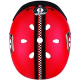 Шолом захисний дитячий Globber Гонки з ліхтариком, розмір XS/S (48-53 см), червоний (507-102) - Pampik - 3