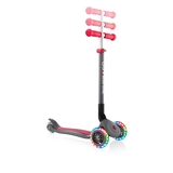 Самокат Globber Primo Foldable Lights, сіро-червоний (432-120-2) - Pampik - 4