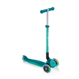 Самокат Globber Primo Foldable Plus Lights, зелений (439-107) - Pampik - 6