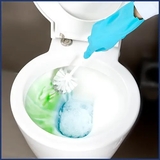 Чистящий гель для унитаза Bref Колор Актив + Яркий блеск Океан, 700 мл - Pampik - 3