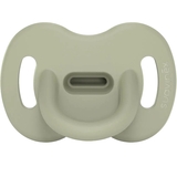 Пустушка Suavinex Colour Essence силіконова фізіологічна, 0-6 місяців, зелений (308096) - Pampik