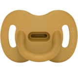 Пустушка Suavinex Colour Essence силіконова фізіологічна, 0-6 місяців, жовтий (308095) - Pampik