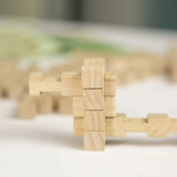 Дерев'яний конструктор Igroteco Фантазія, 60 деталей (900057) - Pampik - 3