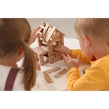 Деревянный конструктор Igroteco Домик с верандой, 102 детали (900255) - Pampik - 9