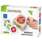Логічні кубики Igroteco Склади візерунок (900477) - Pampik