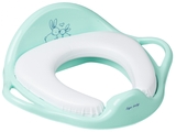 М'яка накладка на унітаз Tega Baby Зайчики, м'ятний (KR-020-105) - Pampik