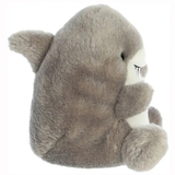 Игрушка мягконабивная Aurora Palm Pals Акула, 12 см, серый (210649R) - Pampik - 3