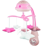 Електричний музичний мобіль із проектором Canpol babies, рожевий (75/100_pin) - Pampik