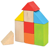 Дерев'яні кольорові кубики Igroteco (900163) - Pampik - 2
