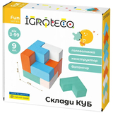Конструктор-балансир-головоломка Igroteco Склади куб (900170) - Pampik