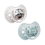 Пустушка силіконова Lovi Wild Soul Boy, динамічна, 3-6 міс, 2 шт. (22/883boy) - Pampik