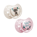 Пустышка силиконовая Lovi Wild Soul Girl, динамическая, 0-3 мес, 2 шт. (22/882girl) - Pampik
