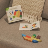 Дерев'яна головоломка Igroteco Танграм (900446) - Pampik - 5