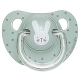 Пустушка анатомічна Suavinex Hygge Затишні історії Зайчика, 18+ міс., бірюзовий (306580) - Pampik