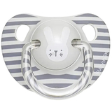 Пустушка анатомічна Suavinex Hygge Затишні історії Зайчика, 6-18 міс., сірий (306569) - Pampik