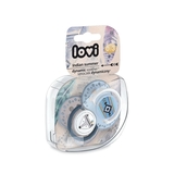 Пустушка силіконова Lovi Indian Summer, симетрична, 0-3 міс., 2 шт. (22/855boy) - Pampik - 7