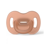 Пустушка силіконова Suavinex, симетрична, 0-6 міс., помаранчевий (307266) - Pampik