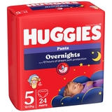 Підгузки-трусики Huggies Overnight 5 (12-17 кг), 96 шт. (4 уп. по 24 шт.) - Pampik - 3