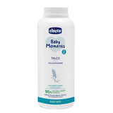 Тальк Chicco Baby Moments із рисовим крохмалем, 150 г - Pampik
