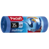 Пакеты для мусора Paclan Multitop, 35 л, 30 шт. - Pampik