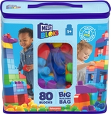 Конструктор Mega Bloks First Builders Классический, 80 деталей (DCH63) - Pampik