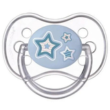 Силіконова симетрична пустушка Canpol Babies Newborn Baby 18+ міс., синій (22/582_blu) - Pampik