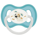 Силіконова симетрична пустушка Canpol Babies Bunny & Company 0-6 міс., бірюзовий (23/268_tur) - Pampik