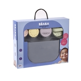 Набор для купания Beaba: игрушки и корзина, силиконовые (920413) - Pampik - 2