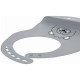 Силіконовий нагрудник FreeON Тварини Lion gray (49430) - Pampik - 2